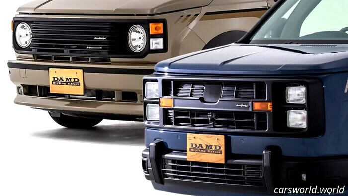 Эти минивэны Honda выглядят так, будто только что выехали с подъездной дорожки американского пригорода 80‑х | Carscoops